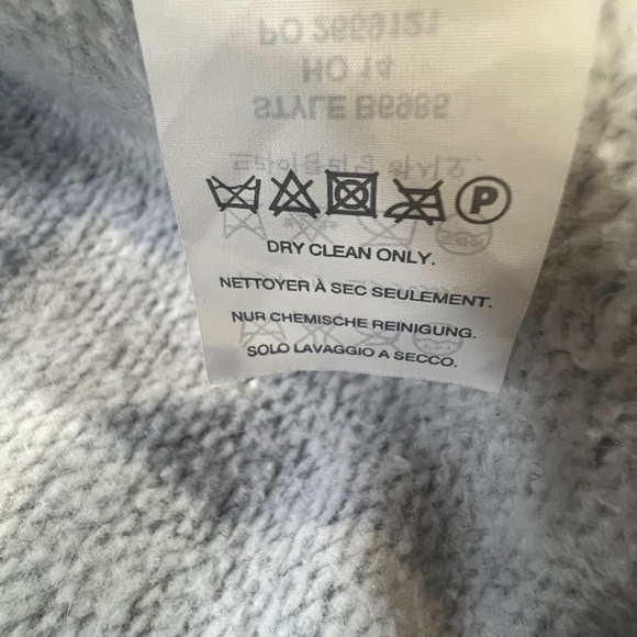 J. Crew Brushed Wool Funnel Neck Sweatshirt Womens M Gray Casual Warm Winter - Picture 13 of 16